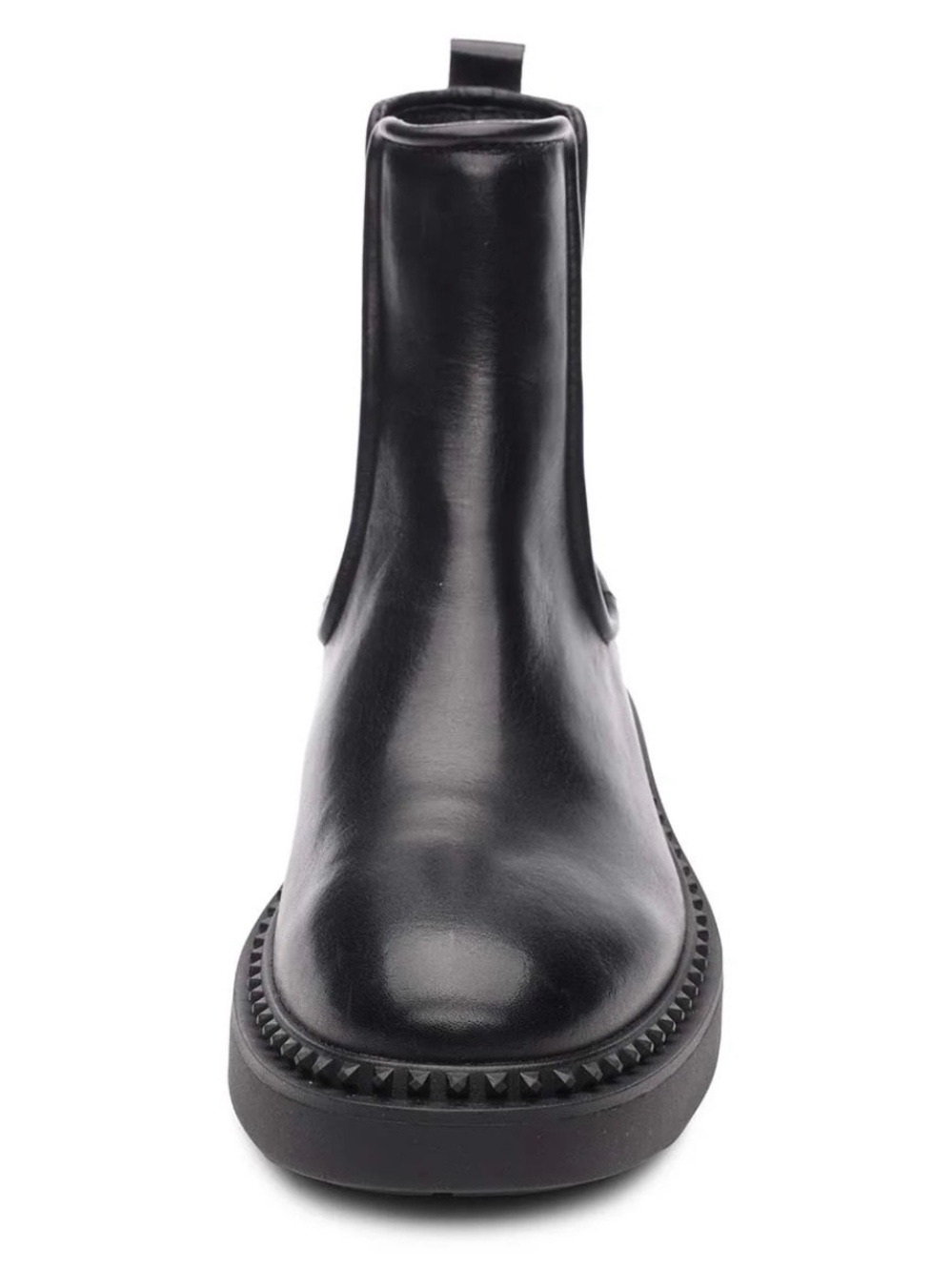Classic Black Leather Chelsea Boot for women